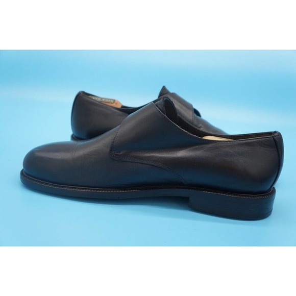 BIRKENSTOCKS FOOTPRINTS CLASSIC BLACK OXFORD MONK STRAP SIZE 45 - Picture 10 of 14